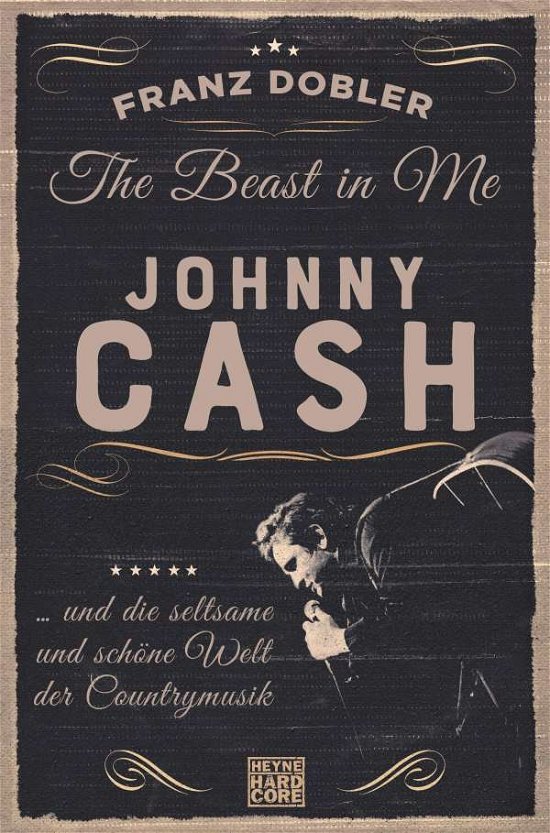 Cover for Franz Dobler · The Beast in Me. Johnny Cash (Paperback Book) (2021)