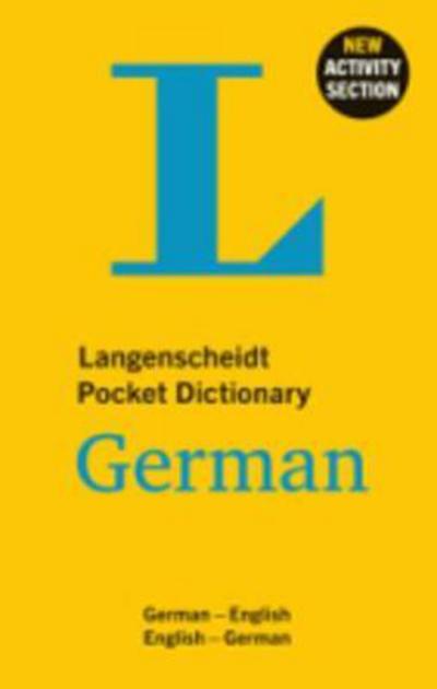 Langenscheidt Pocket Dictionary German (English-German / German-English) - Langenscheidt - Inne - Langenscheidt - 9783468981432 - 23 grudnia 2014