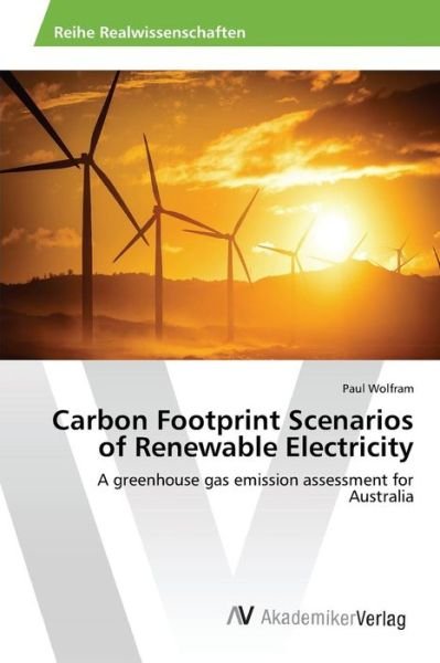 Cover for Wolfram · Carbon Footprint Scenarios of R (Book) (2015)