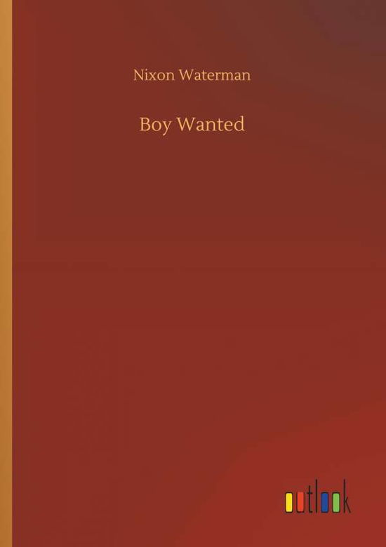 Cover for Waterman · Boy Wanted (Book) (2018)