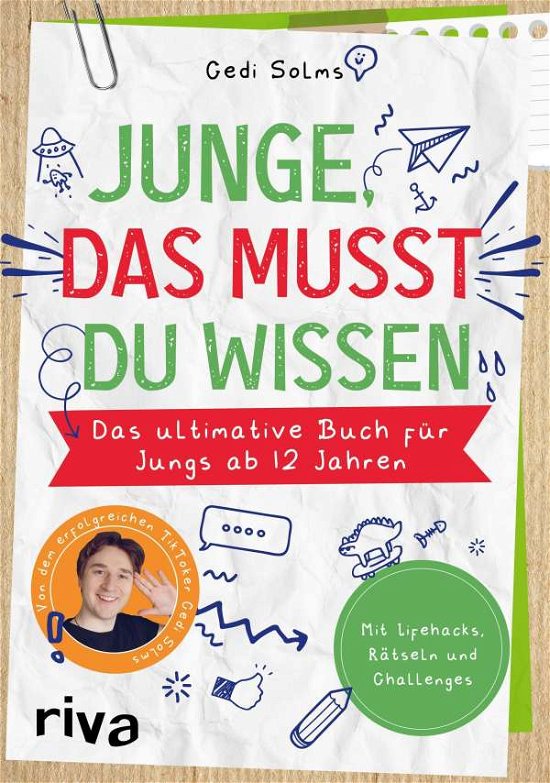 Cover for Cedi Solms · Junge, das musst du wissen (Gebundenes Buch) (2021)