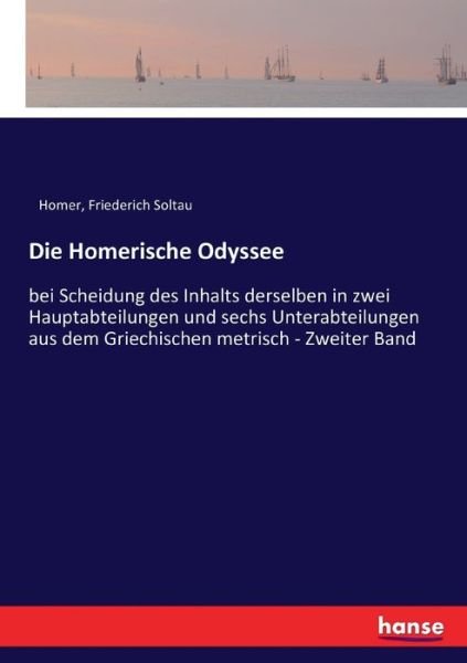 Cover for Homer · Die Homerische Odyssee (Bok) (2019)