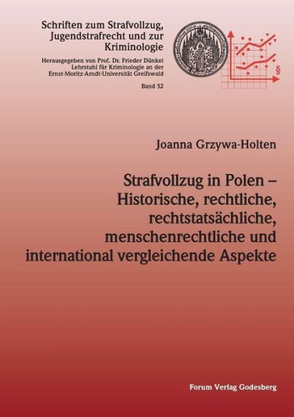 Strafvollzug in Polen - Historische, Rechtliche, Rechtstatsachliche, Menschenrechtliche Und International Vergleichende Aspekte - Joanna Grzywa-holten - Livres - Forum Verlag Godesberg - 9783942865432 - 16 avril 2015