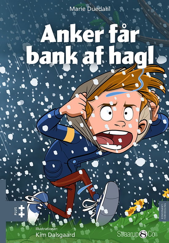 Cover for Marie Duedahl · Plus: Anker får bank af hagl (Hardcover Book) [1st edition] (2025)