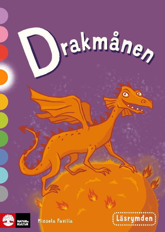 Cover for Micaela Favilla · Läsrymden Drakmånen (Bok) (2024)