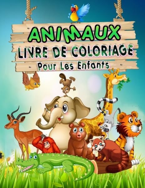 Cover for Sdk Coloring · Animaux Livre De Coloriage Pour Les Enfants (Pocketbok) (2020)