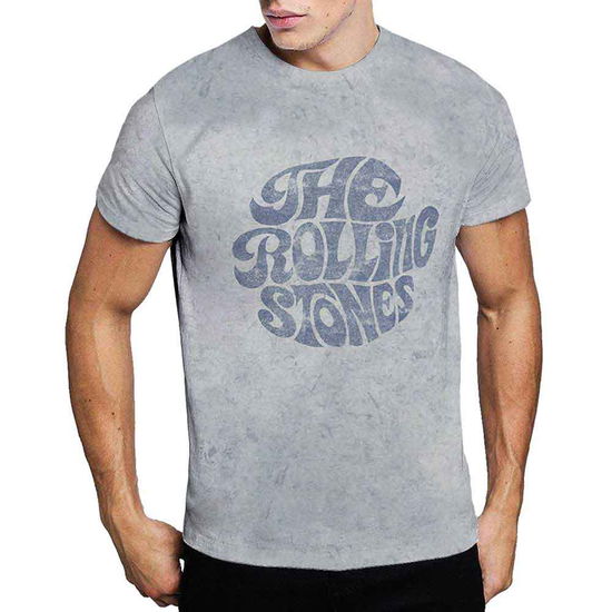 Cover for The Rolling Stones · The Rolling Stones Unisex T-Shirt: 70's Logo (Wash Collection) (T-shirt)