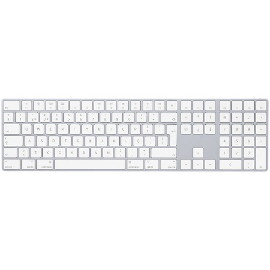 Magic Keyboard With Numeric Keypad Portuguese Silver - Apple - Other -  - 0190198383433 - 