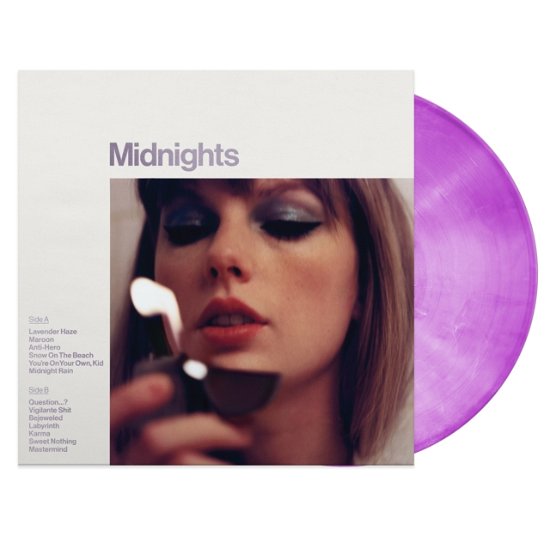 Cover for Taylor Swift · Midnights (LP) [Love Potion Purple Colored Vinyl edition] (2023)