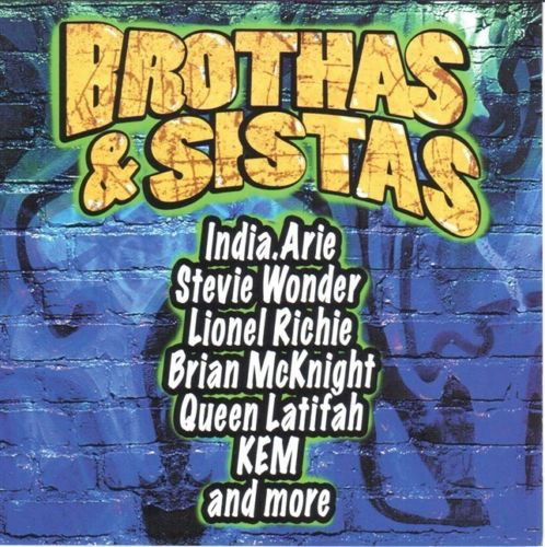 BROTHAS & SISTAS-India.Arie,Stevie Wonder,Lionel Richie,Queen Latifah, - Various Artists - Musiikki - Cd - 0602498870433 - 