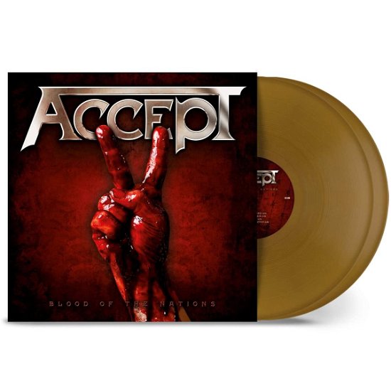Cover for Accept · Blood Of The Nations (Gold) (LP) (2023)