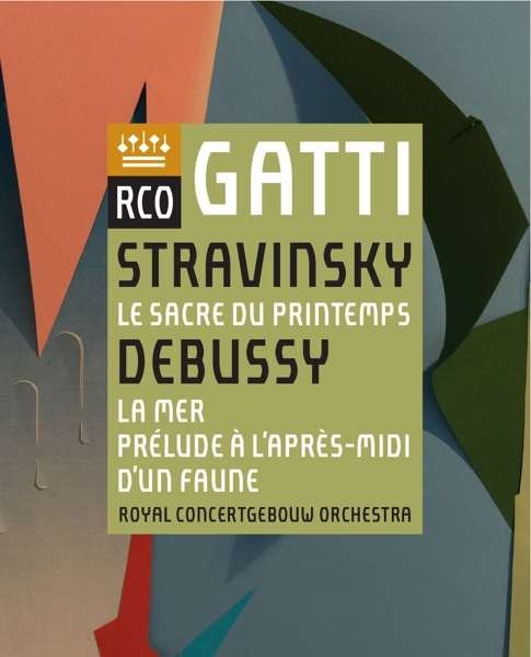 Cover for Royal Concertgebouw Orchestra · Stravinsky: Le Sacre du printe (Blu-ray) (2013)