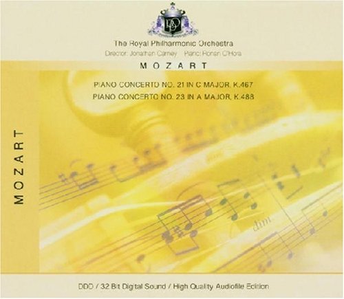 Cover for Royal Philharmonic Orchestra · Mozart: Piano Concertos No.21,23 (CD) (2012)