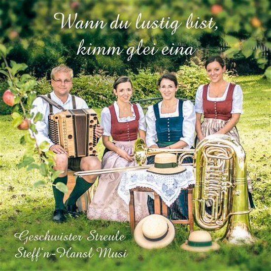 Cover for Geschwister Streule / Steffn-hansl Musi · Wann Du Lustig Bist,kimm Glei Eina (CD) (2017)