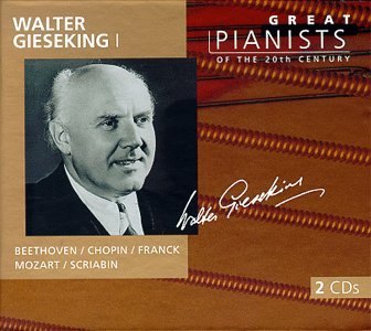 Cover for Walter Gieseking (CD) (2000)