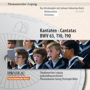 Cover for Bach / Thomanerchor Leipzig / Weichert · Cantatas for Christmas: Liturgical Year 2 (CD) (2012)