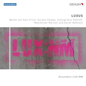 Cover for Frick / Kampe / Ensemble Lux:nm / Marcoll · Luxus (CD) (2016)