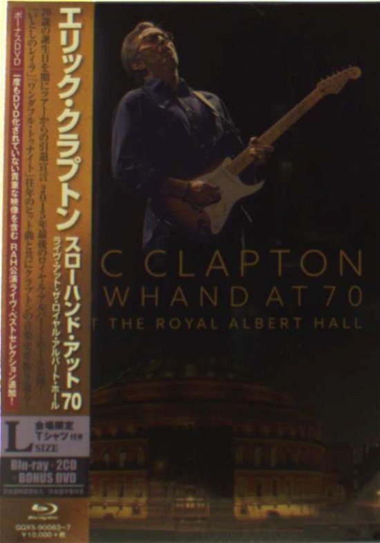 Cover for Eric Clapton · Slowhand at 70 -live at Royal Albert Hall &lt;limited&gt; (Blu-ray) [Japan Import edition] (2015)