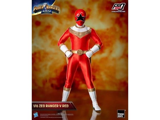 Power Rangers Zeo Figzero Zeo Ranger V Red af - Threezero - Merchandise -  - 4895250810433 - 31. juli 2024