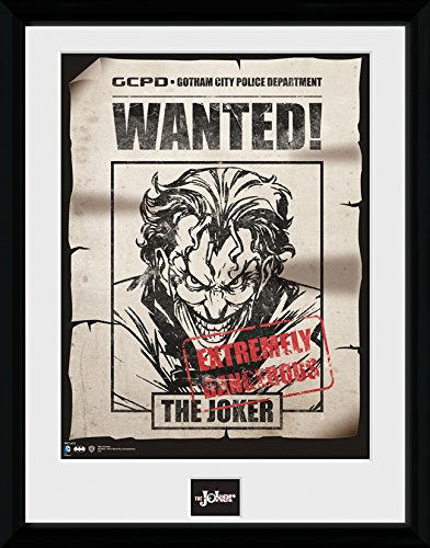 Cover for Dc Comics: Batman Comic · Dc Comics: Batman Comic - Joker Wanted (Stampa In Cornice 30x40 Cm) (MERCH) (2019)