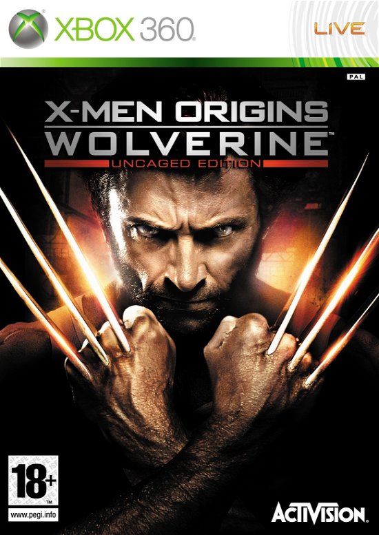 Cover for Spil-xbox · X-Men Origins - Wolverine (X360) (2009)