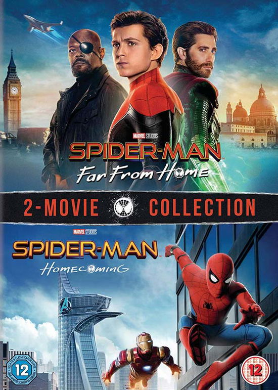 Cover for Spiderman Homecoming  Far from Home  Set (DVD) (2019)