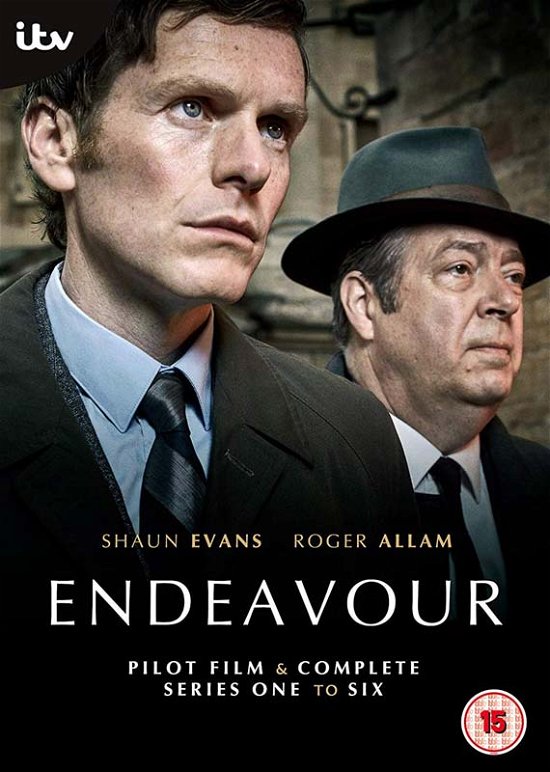 Cover for Endeavour Series 1 - 6 (DVD) (2019)
