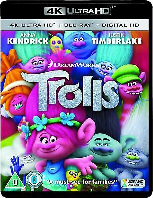 Cover for Trolls (4K Ultra HD) (2017)