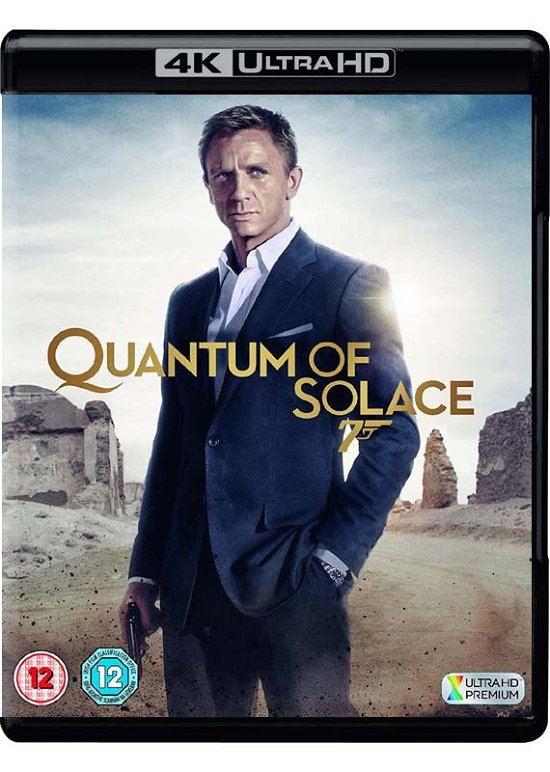 Cover for Quantum of Solace (4k Blu-ray) · Quantum Of Solace (4K UHD Blu-ray) (2020)