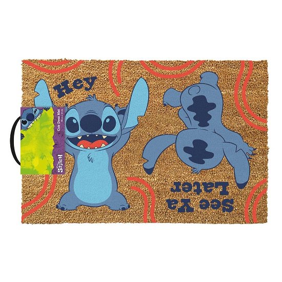 Lilio And Stitch Hey / See Ya Later Door Mat - Disney - Merchandise - PYRAMID - 5050293864433 - 