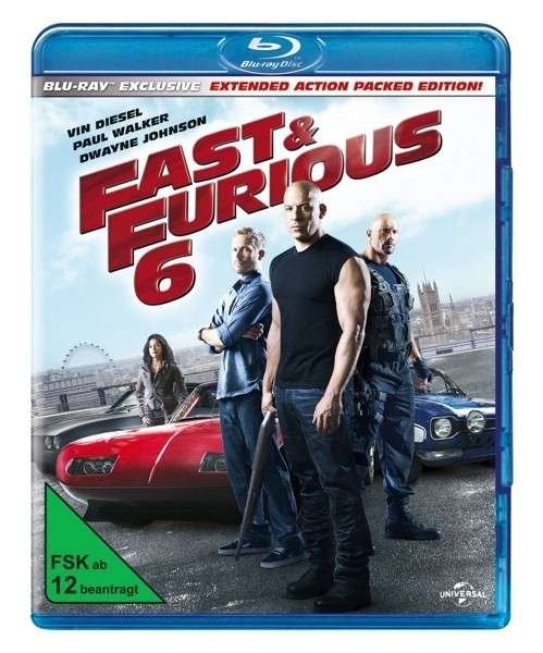 Cover for Vin Diesel,paul Walker,dwayne Johnson · Fast &amp; Furious 6 (Blu-ray) (2013)