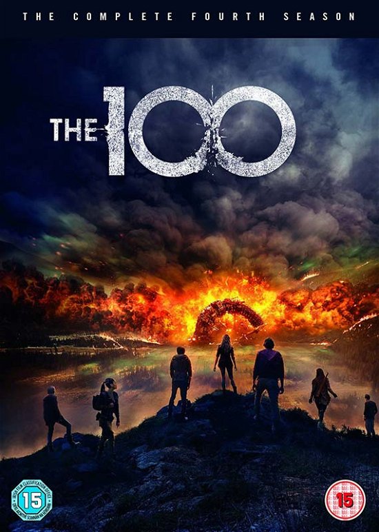 Cover for 100 the S4 DVD · The 100 Season 4 (DVD) (2017)