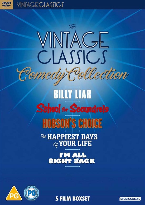 Cover for John Boulting · The Vintage Classics Comedy Collection (5 Films) (DVD) (2020)