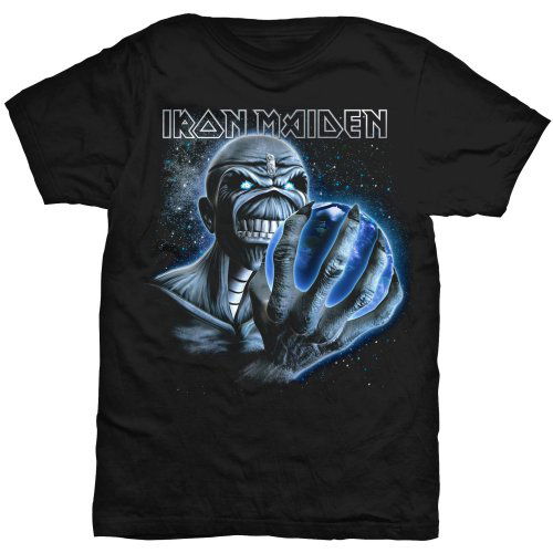 Iron Maiden Unisex T-Shirt: A Different World - Iron Maiden - Merchandise - ROFF - 5055295360433 - 22 juli 2013