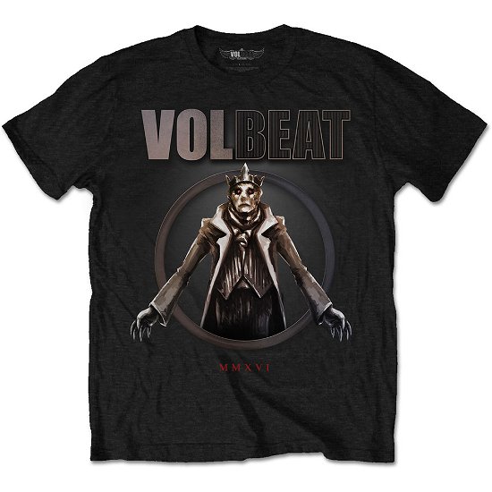 Cover for Volbeat · Volbeat Unisex Tee: King of the Beast (T-shirt) [size S] [Black - Unisex edition]