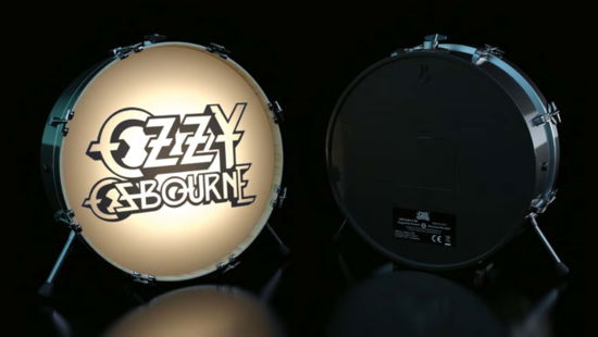 Ozzy Osborne Logo 3D Drum Lamp / Wall Light - Ozzy Osborne - Merchandise - NUMSKULL - 5056280448433 - 20 december 2022