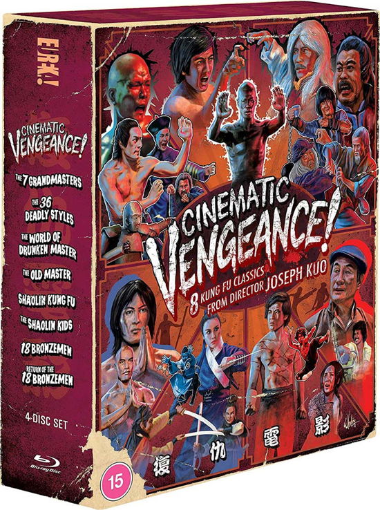 Cinematic Vengeance Limited Edition (With Booklet + Lobby Cards) - CINEMATIC VENGEANCE Eureka Classics Bluray - Films - Eureka - 5060000704433 - 15 november 2021