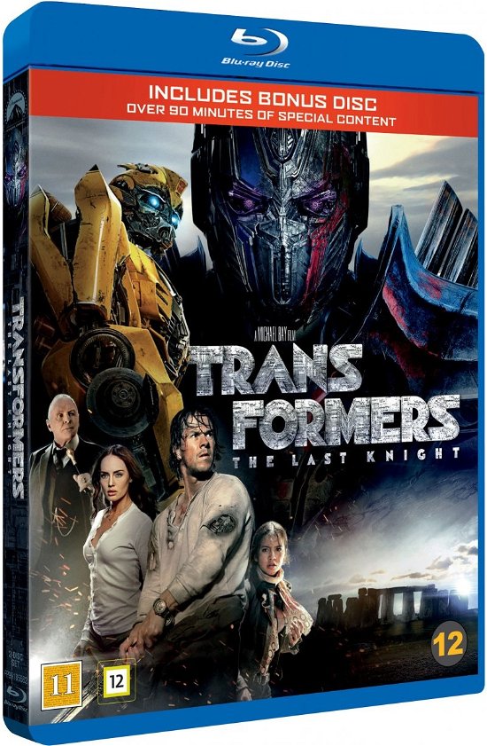 Cover for Transformers · Transformers 5: The Last Knight (Blu-ray) (2017)
