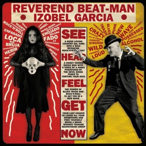 Cover for Reverend Beat-Man &amp; Izobel Garcia · Baile Bruja Muerto (LP) [Reissue edition] (2023)