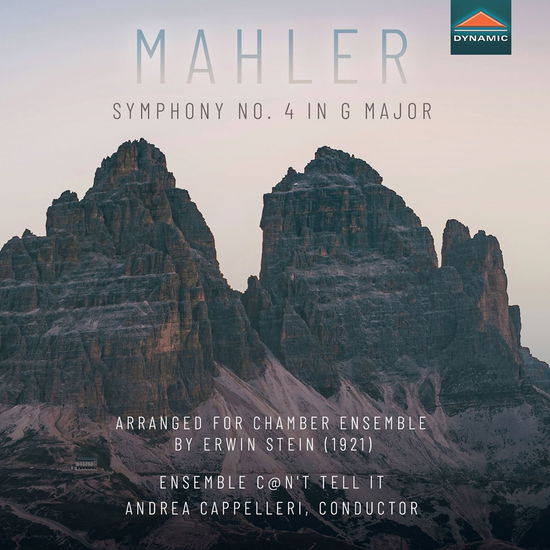 Mahler: Symphony No. 4 In G Major, Arranged For Chamber Ensemble By Erwin Stein (1921) - Andrea Cappelleri - Música - DYNAMIC - 8007144080433 - 16 de agosto de 2024