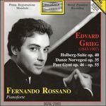 Cover for Edvard Grieg  · Holberg Suite Op.40, Peer Gynt Op.45 E 55 (rielab. Fernando Rossano) (CD)