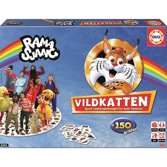 Vildkatten - Ramasjang -  - Board game -  - 8412668175433 - 