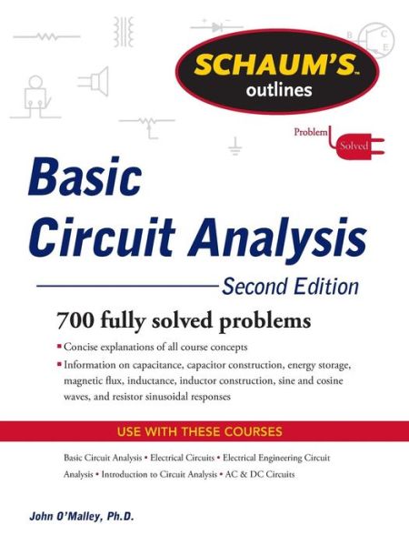 Cover for John O'Malley · Schaum's Outline of Basic Circuit Analysis, Second Edition (Paperback Book) (2011)