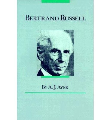 Cover for Ayer, A. J. (Late of University of Oxford) · Bertrand Russell (Paperback Book) [New edition] (1988)