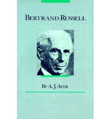 Cover for Ayer, A. J. (Late of University of Oxford) · Bertrand Russell (Pocketbok) [New edition] (1988)