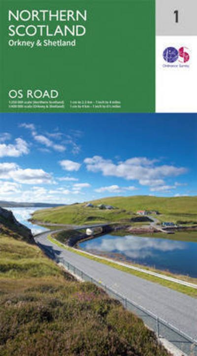 Cover for Ordnance Survey · Ordnance Survey.1 Northern Scotland, Or (Book) [Sept 2016 edition] (2016)