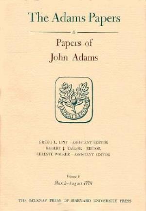 Cover for John Adams · Papers of John Adams - General Correspondence and Other Papers of the Adams Statesmen (Hardcover Book) (1986)