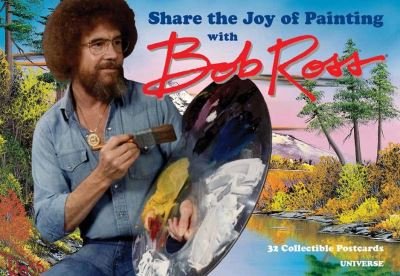 Cover for Bob Ross · Share the Joy of Painting with Bob Ross: 32 Postcards (Flashcards) (2023)
