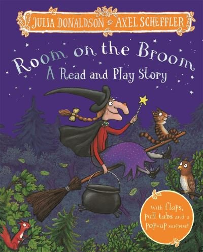 Cover for Julia Donaldson · Room on the Broom: A Read and Play Story (Gebundenes Buch) (2023)