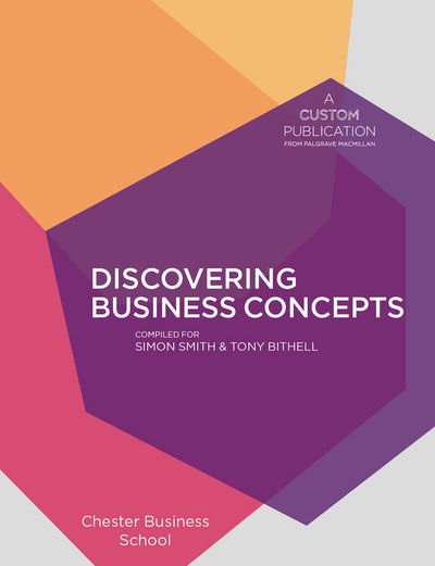 Cover for Simon Smith · Discovering Business Concepts: A Text for Business Studies and International Business Students (Pocketbok) [1st ed. 2015 edition] (2015)